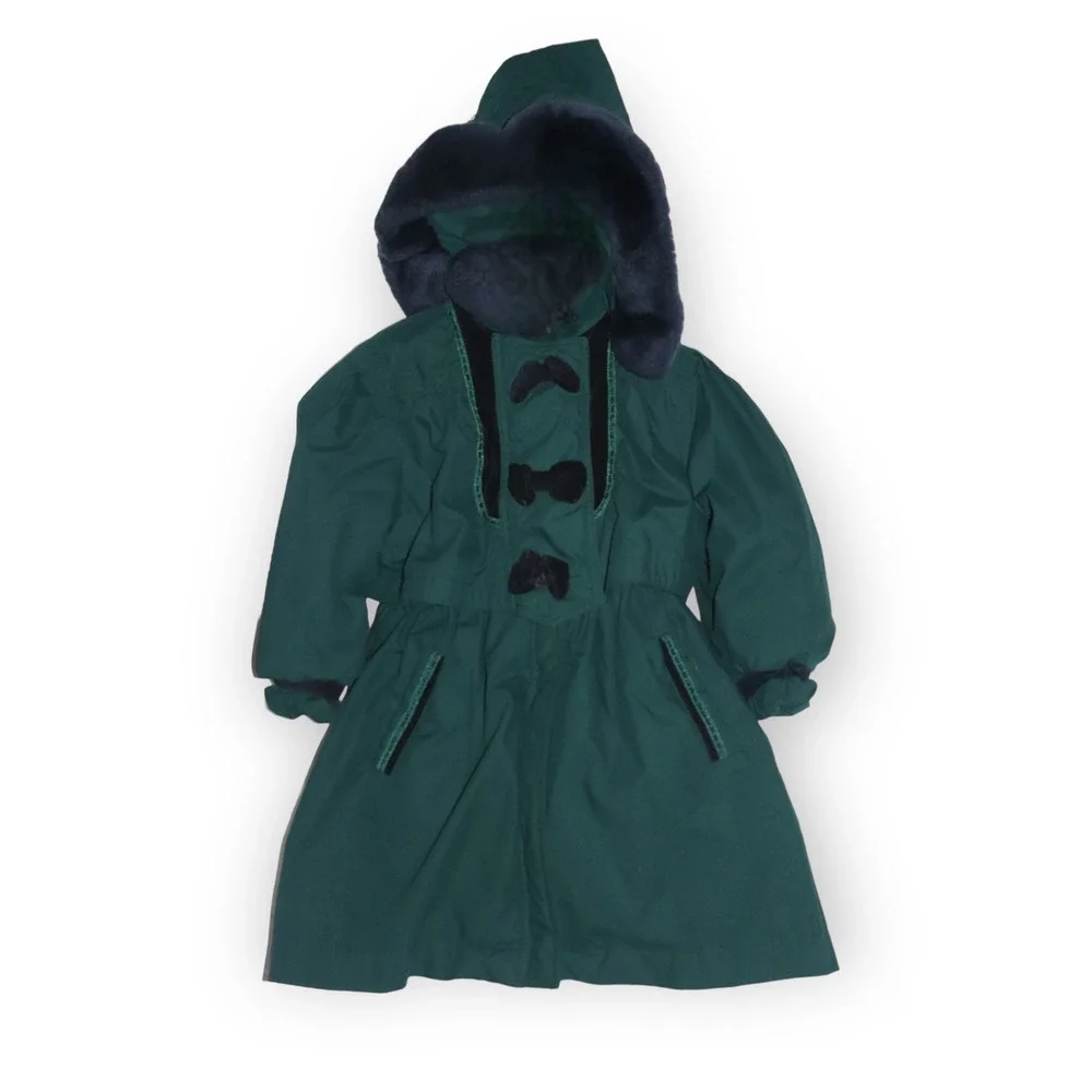 Rothschild Vintage Victorian Style Girls Coat Size 4T - Picture 1 of 9